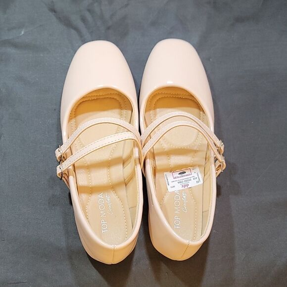 BRAND NEW TOP MODA MARY JANE STYLE WOMEN'S FLAT - Picture 6 of 14